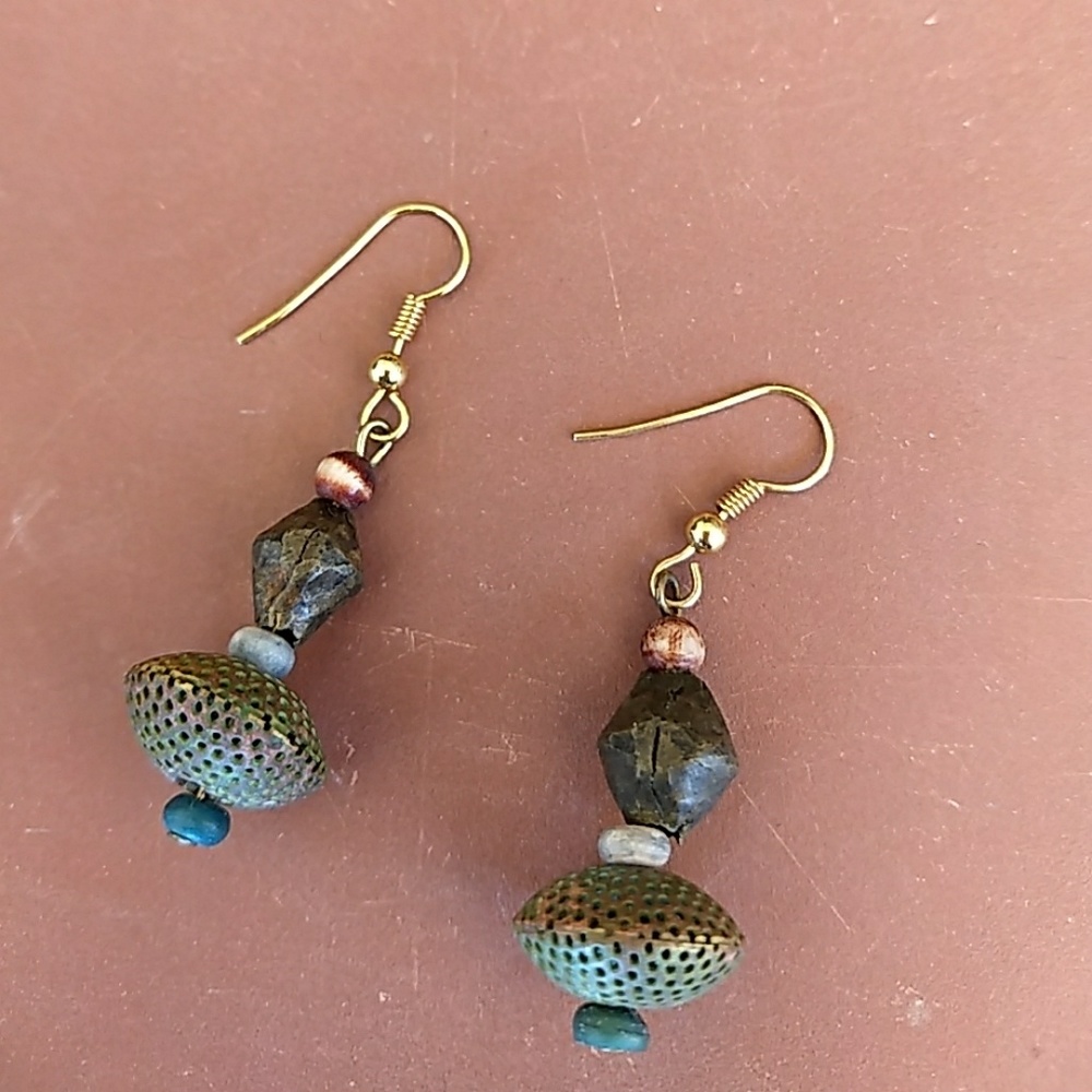 French Hook Beaded Earrings